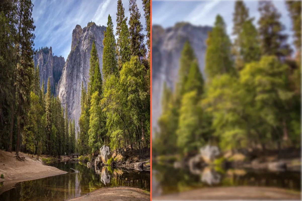 After: Slider, side-by-side and pixel-diff views